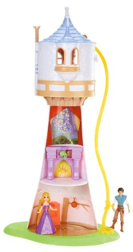 Mattel Disney Princess Rapunzel Tower With Flynn Playset | Buy Online ...