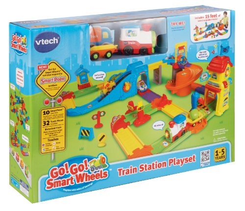 vtech go go train station playset