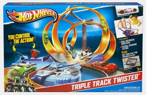 hot wheels triple track