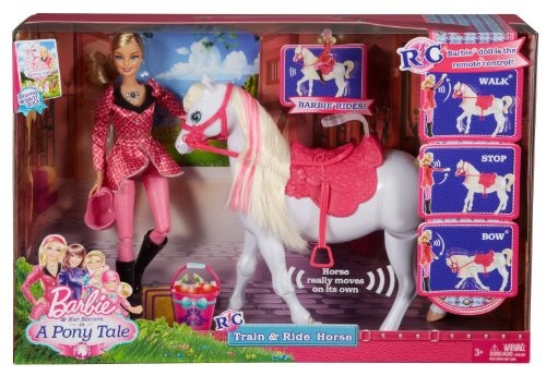 barbie and her sisters in a pony tale horse adventure playset