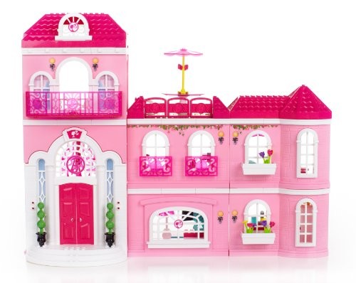 mega bloks barbie luxury mansion