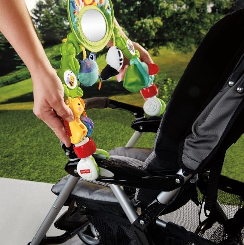 fisher price deluxe stroller activity center