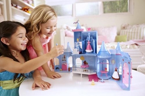 cinderella magic clip castle doll house