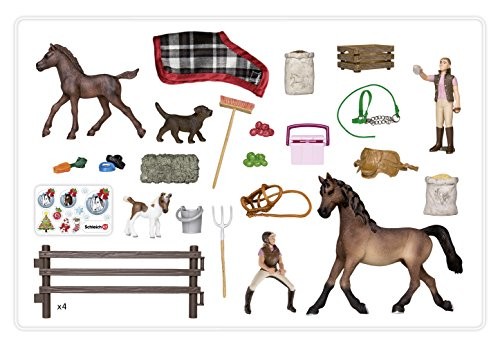 Schleich Horse Stable Christmas Advent Calendar Set | Buy online at The ...