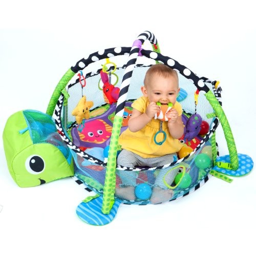 infantino turtle ball pit