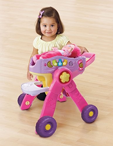 vtech 3 in 1 care and learn stroller