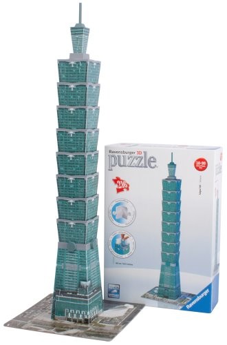 Ravensburger Taipei 101 Tower 3d Puzzle 216 Piece Buy Online At The Nile