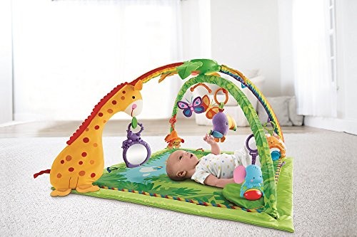 Fisher Price Rainforest Melodies And Lights Deluxe Gym Buy