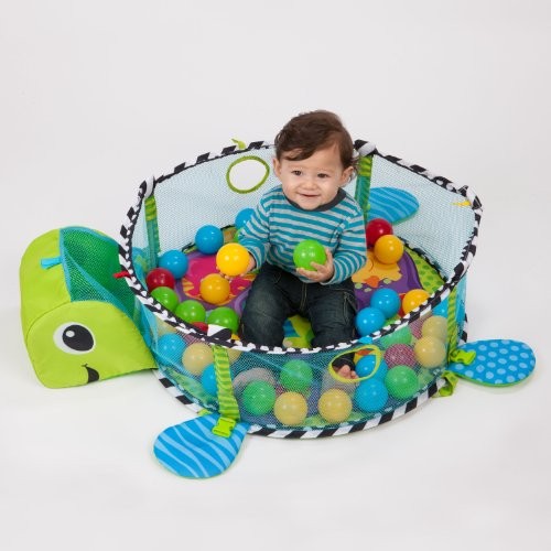 infantino turtle ball pit