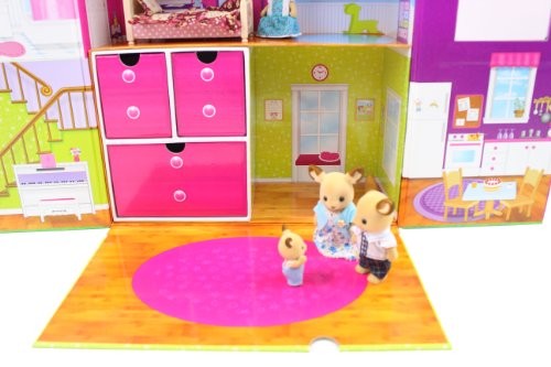 calico critters carry & play house