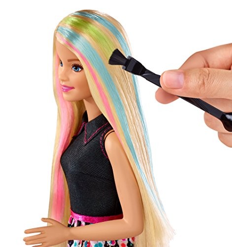 coloring barbie hair