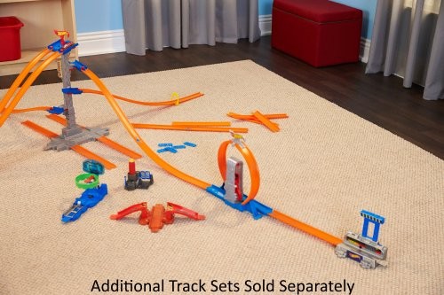 hot wheels track builder digital speedometer