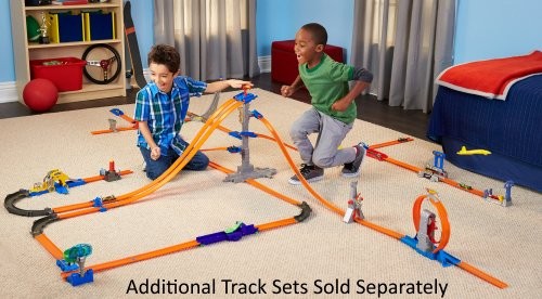 hot wheels track builder digital speedometer