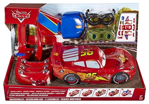 Mattel Disney Cars Design & Drive Lightning McQueen | Buy online at The ...