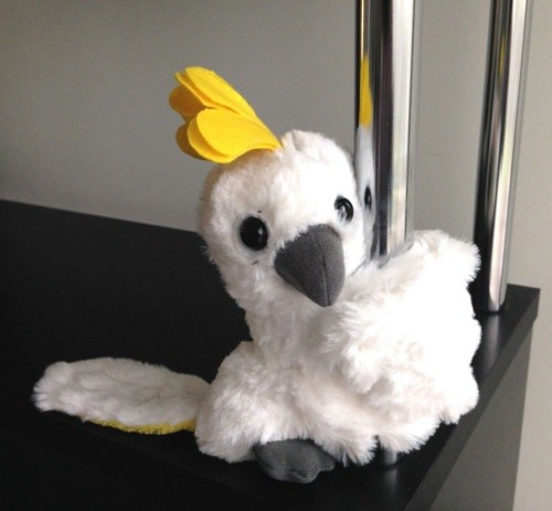 Cockatoo deals plush toy