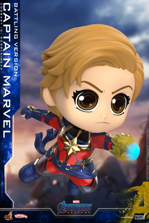 hot toys cosbaby captain marvel