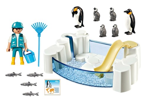 playmobil penguin family