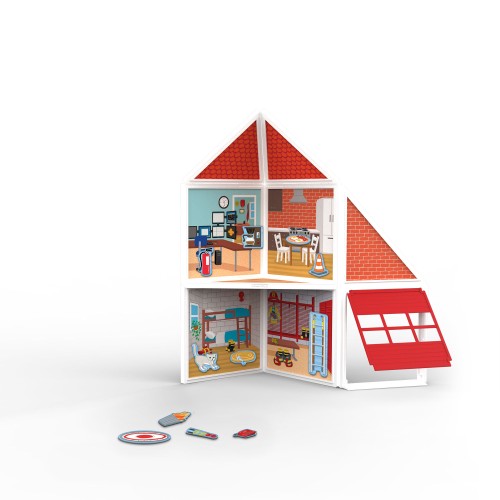 melissa and doug fire house