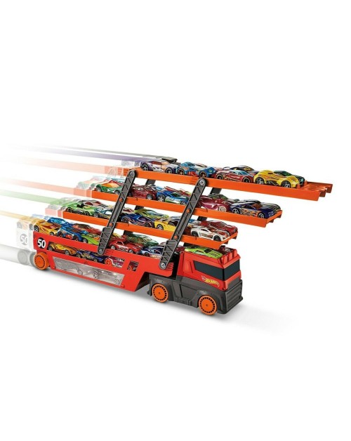 Hot Wheels Mega Red Hauler | Buy online at The Nile