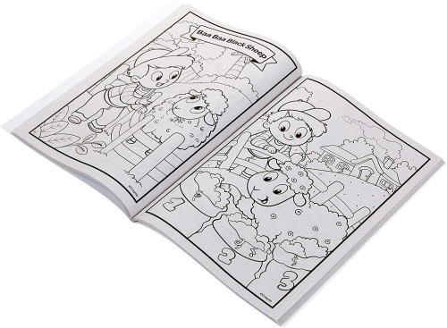 Crayola Nursery Rhymes Coloring Book, 96 Pages | Buy online at The Nile