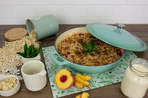 Chasseur Low Round Casserole Peppermint 30cm Buy online at