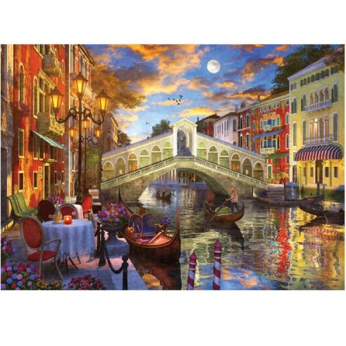 RGS Group Rialto Bridge Jigsaw Puzzle, 1500 Piece | Buy online at The Nile