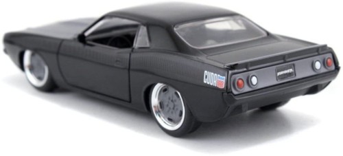 Jada Toys Fast and Furious - 1973 Plymouth Barracuda Hollywood Ride, 1:32  Scale