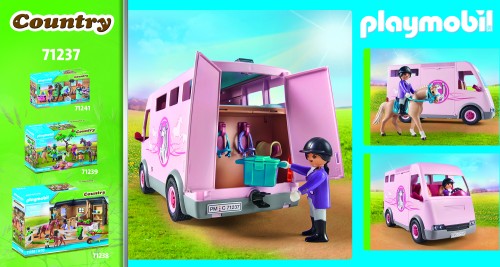 Playmobil best sale horse transporter